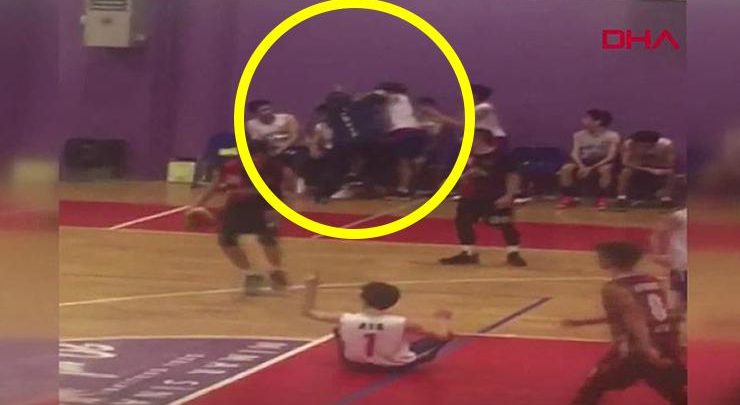 İstanbulda basketbol maçında antrenör dehşeti!