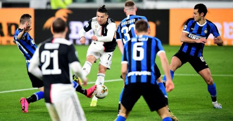 Seyircisiz maçta Juventus, Inter'i kuytu geçti