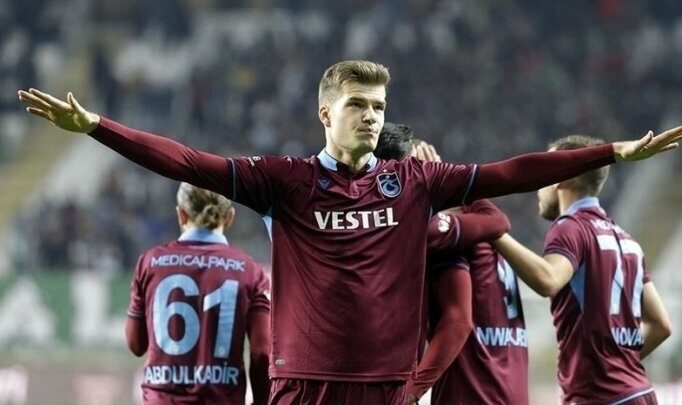 Trabzonspor, Alexander Sörloth'un fiyatını belirledi!