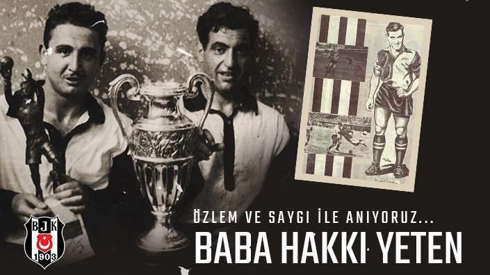 Beşiktaş, Baba Hakkı ’yı andı