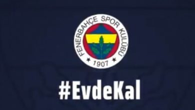 Fenerbahçeli futbolculardan videolu 'Evde kal' çağrısı