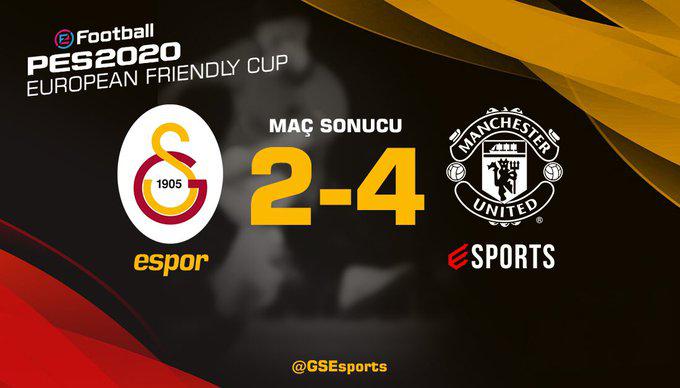 Galatasaray, Manchester Uniteda 4-2 yenildi