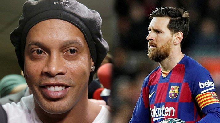 Messi ’den Ronaldinho yalanlaması