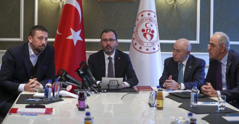 SON DAKİKA! Bakan Kasapoğlu, federasyon başkanlarıyla görüşme