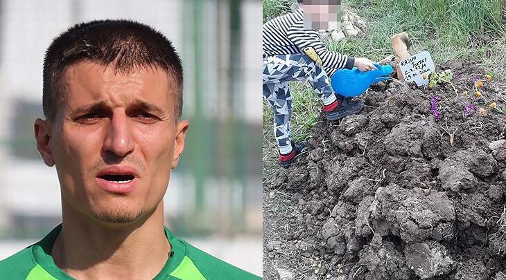Eski Süper Lig futbolcusu Cevher Toktaş hastanede oğlunu boğarak