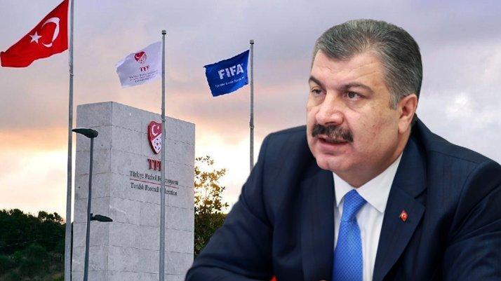 Fahrettin Koca: Bundan sonraki mesuliyet Türkiye Futbol Federasyonu ’nun